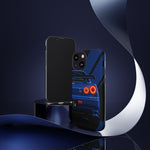 R34 Skyline Afterburner Rear GT-R Tough Phone Case for JDM Fans