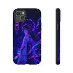 Neon Shrine Maiden phone case | Tough Case, anime vaporwave