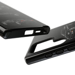 Black 300ZX Sports Car Tough Phone Case - Multi View