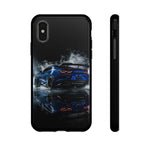 Camaro ZL1 Phone Case, Blue Track Smoke Studio Cover