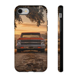 1969 C10 Phone Case, Orange Classic Chevy Truck Tough Cover