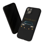 Dark 1998 Trans Am Front View Muscle Car Tough Phone Case Gift