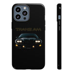 Dark 1998 Trans Am Front View Muscle Car Tough Phone Case Gift