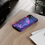 Neon Koi Reflection Vaporwave phone case | Tough Cover