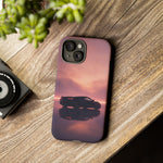 C8 Corvette Silhouette Pastel Horizon Case