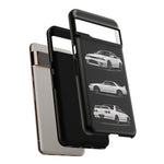 R32 Skyline Phone Case White, Three-View Vector Cover, Gift GTR Fans