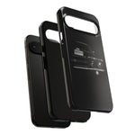 1970 Chevelle SS Black Half Front Tough Phone Case Cover Gift