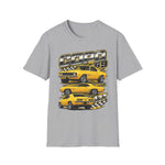 1969 Chevrolet COPO Camaro Muscle Car T-Shirt — Vintage Racing Camaro Graphic Tee