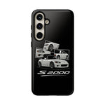 White S2000 Roadster Collage JDM Tough Phone Case Cover Gift