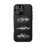 Silver Hakosuka Skyline Classic Sports Car Tough Phone Case for JDM Fans
