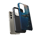Cobia Reef Phone Case, Shaft of Light Ocean Fishing Tough Cover