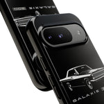 Vintage Galaxie 500 Phone Case | Classic Car Illustration, Black