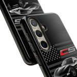 Black C5 Phone Case American Sports Car Tough Cover Gift