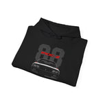 1988 Camaro IROC-Z Chevy Classic Muscle Car Black Red Graphic Pullover Hoodie