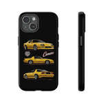 Yellow IROC-Z Camaro Triple View Tough Phone Case Cover Gift