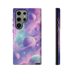 Pastel Galaxy Planet Vaporwave Art Tough Phone Case