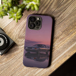 Sunset Skyline GT-R R32 phone case | car reflection, purple dusk