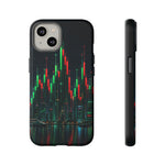 Stock Market Crypto Trading Phone Case Investor Tough Cover Gift Art