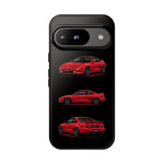 Red MR2 JDM Sports Car Phone Case Tough Multi View