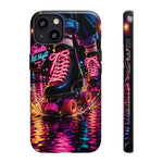 Neon Roller Skates Tough Case | Retro 80s Skate Night Phone Cover