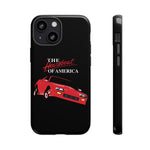 1991 Camaro Heartbeat Red Muscle Car Tough Phone Case Cover