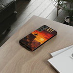 Western Sunset Cowboy Phone Case | Rugged Protective Cover