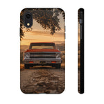 1969 C10 Phone Case, Orange Classic Chevy Truck Tough Cover