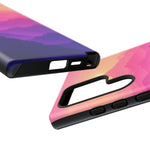 Pastel Mountain Haze Vaporwave Art Tough Phone Case
