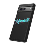 Miami Kendall Pride Retro Script Name Phone Case