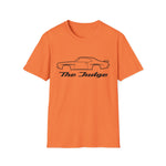 1970 GTO Judge Black Outline Silhouette Emblem Classic Car T-Shirt Fan Gift