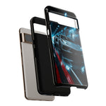 C8 Rain Tunnel Phone Case Racing Tough Case for Corvette Drivers