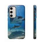 Cobia Ray Rider Tough Phone Case Ocean Wildlife Tough Cover Gift Art