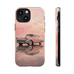1957 Chevy Bel Air Blush Cream Tough Phone Case for Classic Car Fans