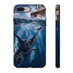 Marlin Teaser Strike Phone Case Saltwater Fishing Gift for Anglers