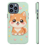 Shiba Inu Kawaii Chibi Smile Pet Dog Art Tough Phone Case
