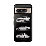 R32 Skyline Phone Case White, Three-View Vector Cover, Gift GTR Fans