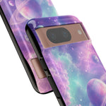 Pastel Galaxy Planet Vaporwave Art Tough Phone Case