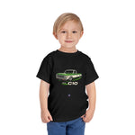 Toddler 1972 Chevy C10 Green Retro Truck Kids Vintage Tee Shirt