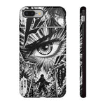 Manga Speed Lines Art Tough Phone Case