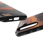 Datsun 240Z Classic JDM Sports Car Sunset Art Tough Phone Case