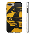 Z28 Yellow Camaro Retro Poster Tough Phone Case