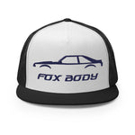 Fox Body 3rd Gen Stang Owner Custom Embroidered 5 Panel Trucker Cap Snapback Hat