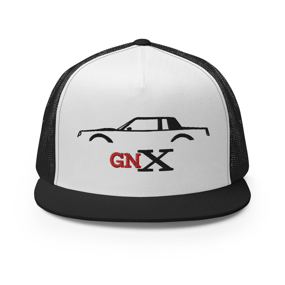 Regal Grand National GNX 80s Classic Car Custom Embroidered 5 Panel Trucker Cap Snapback Hat