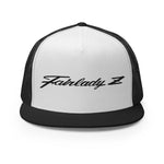 Fairlady Z Emblem Script Datsun 240z 280z Vintage JDM Car Custom Embroidered 5 Panel Trucker Cap Snapback Hat