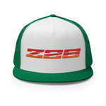 1985 1986 Camaro Z28 Emblem Retro 80s Aesthetic Custom Embroidered 5 Panel Trucker Cap Snapback Hat