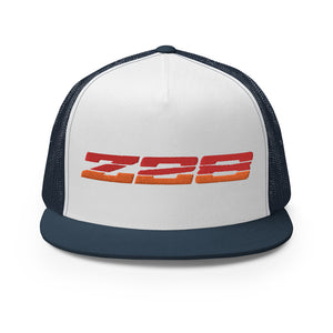 1985 1986 Camaro Z28 Emblem Retro 80s Aesthetic Custom Embroidered 5 Panel Trucker Cap Snapback Hat