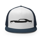 1969 Chevy Camaro SS RS American Muscle Car Custom Embroidered 5 Panel Trucker Cap Snapback Hat