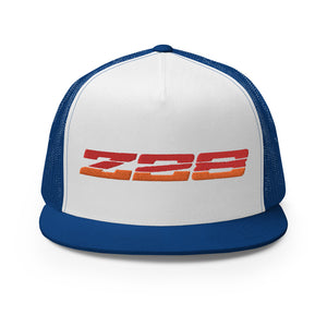 1985 1986 Camaro Z28 Emblem Retro 80s Aesthetic Custom Embroidered 5 Panel Trucker Cap Snapback Hat