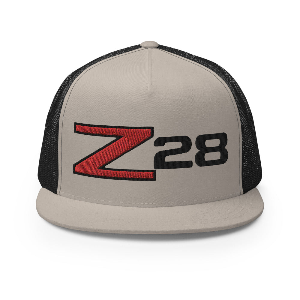 Camaro Z28 1970 - 1974 Emblem Badge Logo Muscle Car Custom Embroidered 5 Panel Trucker Cap Snapback Hat