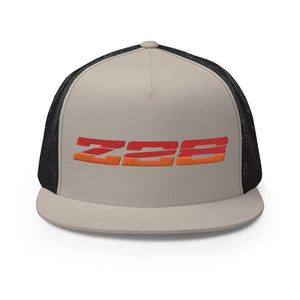 1985 1986 Camaro Z28 Emblem Retro 80s Aesthetic Custom Embroidered 5 Panel Trucker Cap Snapback Hat